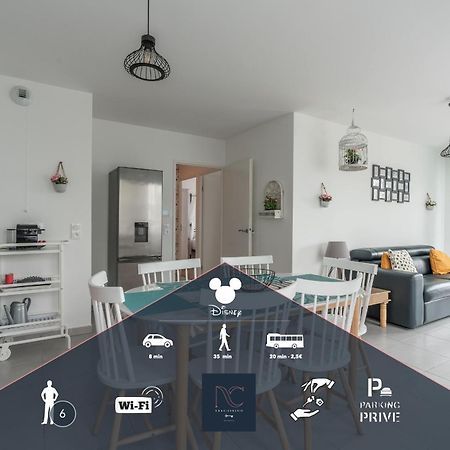 *Disneyland-Paris* 6Pers, Netflix, Wi-Fi, Parking Montévrain Zewnętrze zdjęcie